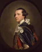 Sir Joshua Reynolds Portrait of 2nd Marquess of Rockingham painting